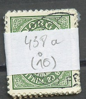 Norvège - Norway - Norwegen 1962-65 Y&T N°438a - Michel N°481 (o) - 20ö Cor De Poste - Lot De 10 Timbres - Volledige & Onvolledige Vellen