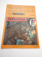 BD OBJET PUBLICITAIRE, CHEVRON LES PLUS GRANDES PEURS DE TINTIN, Bel état..........PIN01.22 - Objets Publicitaires