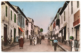 GUELMA CONSTANTINE LA RUE D'ANNOUNA CPSM 9X14 TBE - Guelma