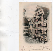 GRUSS AUS ZUG ZOUG 1900 PRECURSEUR TBE - Zugo