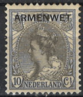 Nederland 1913/1918. Dienstmarke Officials, Mi.Nr. 8, *, MH - Dienstmarken