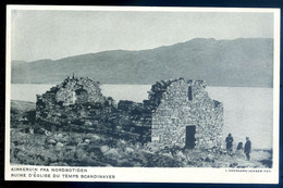 Cpa Du Groenland -- Ruine D' église Du Temple Scandinave FEV22-98 - Greenland