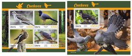 Liberia 2021 Cuckoos. (118) OFFICIAL ISSUE - Koekoeken En Toerako's