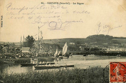 Harfleur * Les Régates * Course Bateaux Aviron - Harfleur