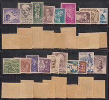 India MNH 1966 & 1967, 19 Diff., - Ongebruikt