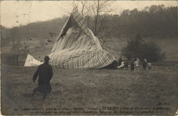 PC ACCIDENT AÉRONAT LEBAUDY ZEPPELIN BALLOON AVIATION (a19549) - Unfälle