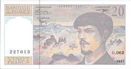 France 20 Francs Debussy 1997 TB - 20 F 1980-1997 ''Debussy''