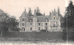 SAINT-CYR-sur-LOIRE (Indre-et-Loire) - Château De Palluau, Façade Ouest - Saint-Cyr-sur-Loire