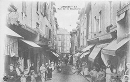 87-LIMOGES- RUE DE LA BOUCHERIE - Limoges