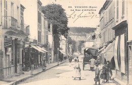 27-VERNON- LA RUE D'ALBUFERA - Vernon