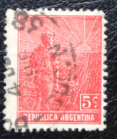 Republica Argentina - Argentinië - C11/35 - (°)used - 1912 - Michel 171 - Landarbeider - Oblitérés