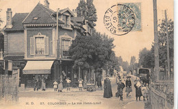 92-COLOMBES- LA RUE HENRI-LITOFF - Colombes