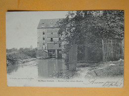 SAINT MAUR Des FOSSÉS -- CRETEIL -- Ruines D'un Vieux Moulin - Carte "précurseur" 1904 - Wassermühlen