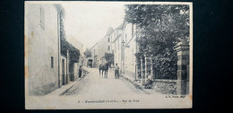 78 , Vernouillet , La Rue De Triel En 1906 - Vernouillet