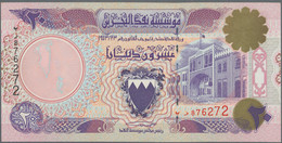 Bahrain: 20 Dinars L.1973, Printed By Using A False Authorization With Wide Spac - Bahrain