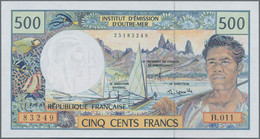 French Pacific Territories: Institut D'Émission D'Outre-Mer, 500 Francs ND(1990- - Frans Pacific Gebieden (1992-...)
