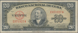 Cuba: Banco Nacional De Cuba And Banco Central De Cuba, Huge Lot With 60 Banknot - Cuba