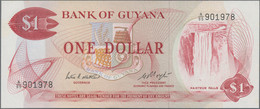 Guyana: Bank Of Guyana, Lot With 20 Banknotes, 1983-2009, Comprising For Example - Guyana