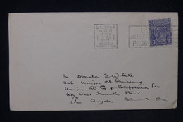 AUSTRALIE - Affranchissement De Sydney Sur Enveloppe En 1932 Pour Les USA - L 131189 - Brieven En Documenten