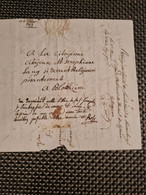 Lettre FRANCHISE 1793 KAYSERSBERG  Pour Soeur SERAPHINE BLOTZHEIM - ....-1700: Vorläufer