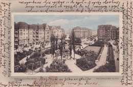 A18004 - BERLIN SCHONEBERG BAYERISCHER PLATZ POST CARD USED STAMP 1914 SENT TO BULGARIA - Schöneberg