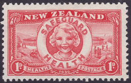 NEW ZEALAND 1936 Health Sc#B11 MH @S4458 - Neufs