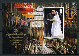 BVI 2018 MNH Royalty Stamps Prince Harry & Meghan Royal Wedding 1v M/S - Iles Vièrges Britanniques