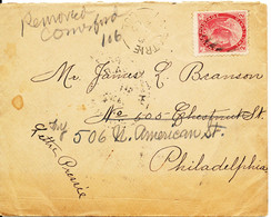 Canada Little Cover Sent To USA La Patrie 3-9-1900 Received In Philadelphia 5-9-1900 - Lettres & Documents