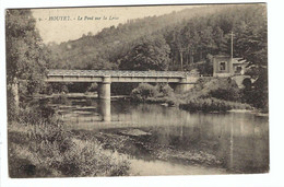 9. - HOUYET  -  Le Pont Sur La Lesse (zegel Verwijderd) - Houyet