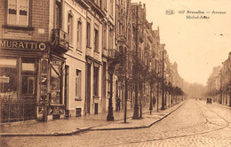 Carte Postale Ancienne Belgique - Bruxelles Avenue Michel Ange - Avenues, Boulevards