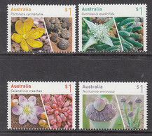 2017 Australia Desert Flowers Fleurs  Complete Set Of 4 MNH @ BELOW FACE VALUE - Mint Stamps