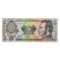 Billet, Honduras, 5 Lempiras, 2006, 2006-07-13, KM:91a, TB - Honduras