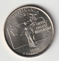 U.S.A. 1999 P: Quarter, Pennsylvania, KM 294 - 1999-2009: State Quarters