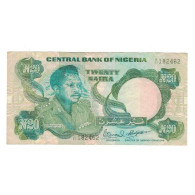 Billet, Nigéria, 20 Naira, KM:34f, TTB - Nigeria