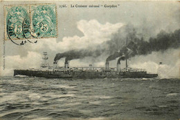 Bateau * Navire De Guerre Croiseur Cuirassé GUEYDON * Militaria - Guerra