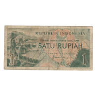 Billet, Indonésie, 1 Rupiah, 1960, KM:76, B - Indonésie