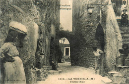 La Turbie * Vieille Rue Du Village * Villageois - La Turbie