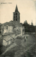 St Papoul * La Place De L'église Du Village - Andere & Zonder Classificatie