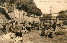 Nice * Les Lavandières Du Paillon * Lavoir Laveuses - Autres & Non Classés