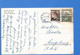 Böhmen Und Mähren 1940 Carte Postale De Prag (G8793) - Covers & Documents