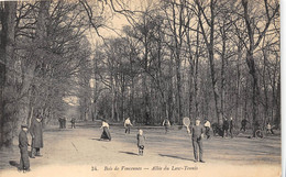 94-VINCENNES-BOIS DE VINCENNES- ALLEE DU LAW-TENNIS - Vincennes