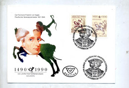 Lettre Cachet Innsbruck Anniversaire Liaison Postale - Affrancature Meccaniche Rosse (EMA)