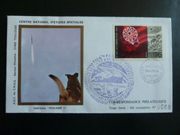 Enveloppe Commémorative CNES - Coopération Franco-Soviétique Opération IPOCAMP I - 14/03/1974 - Tirage 300 Ex - Europa