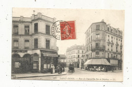 Cp, 93, SAINT DENIS , Rue Du Chemin De Fer Et DEZOBRY, Voyagée 1906, Restaurant - Saint Denis