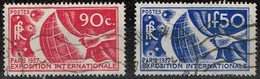 France - 1936 - Y&T N° 326 Et 327, Oblitérés - Oblitérés