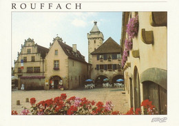 2 AK Frankreich * Rouffach Mit Dem Historischen Rathaus Und Dem Hexenturm Dieser Mit Storchennest * - Rouffach