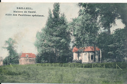 Bailleul (59 Nord) Maison De Santé Allée Des Pavillons Spéciaux - édit. Grignet Colorisée - Sonstige & Ohne Zuordnung