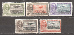 Mexico 1932 Mi 654-658 MNH AIRPLANES - Mexico