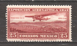 Mexico 1931 Mi 648 MH AIRPLANE - Mexico