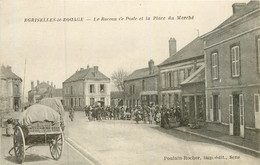 ÉGRISELLES LE BOCAGE Le Bureau De Poste Et La Place Du Marché - Egriselles Le Bocage